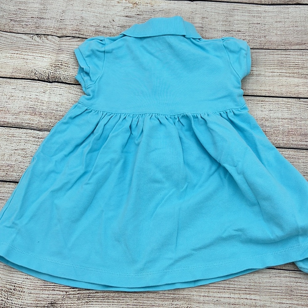 Ralph Lauren Blue Ruffled Polo Dress with Bloomers Sz 18 M - Picture 7 of 7